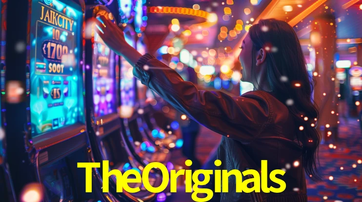 Interfaz de la app móvil TheOriginals en un smartphone moderno